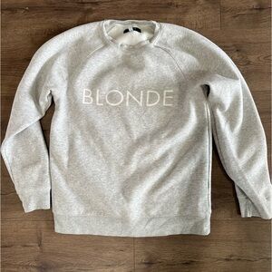 Brunette the Label Blonde Sweater